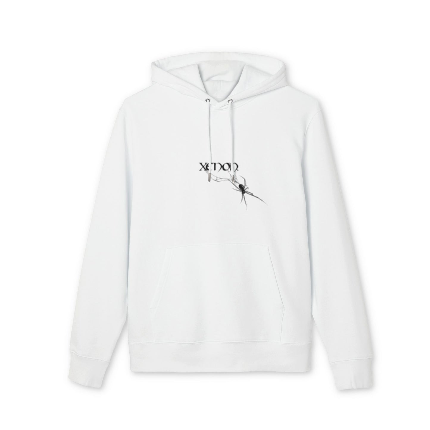 XENON. BLACK WIDOW HOODIE WHITE