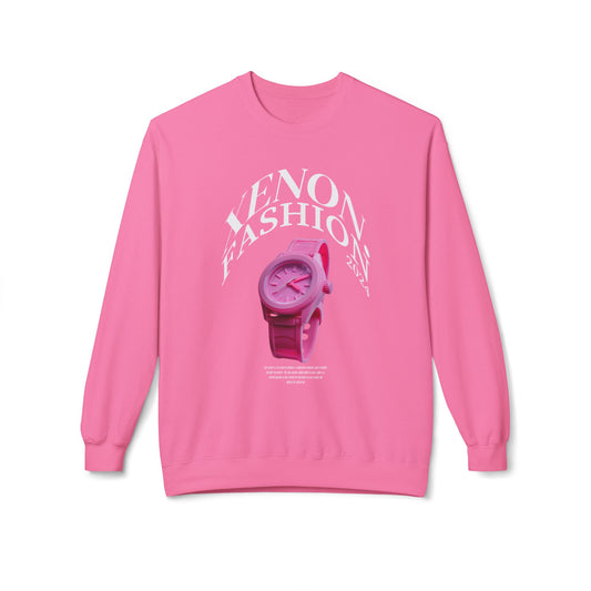 XENON. PINK WATCH SWEATSHIRT PINK LEMONADE