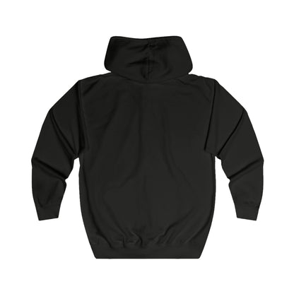 XENON. BIRDS ZIP HOODIE BLACK