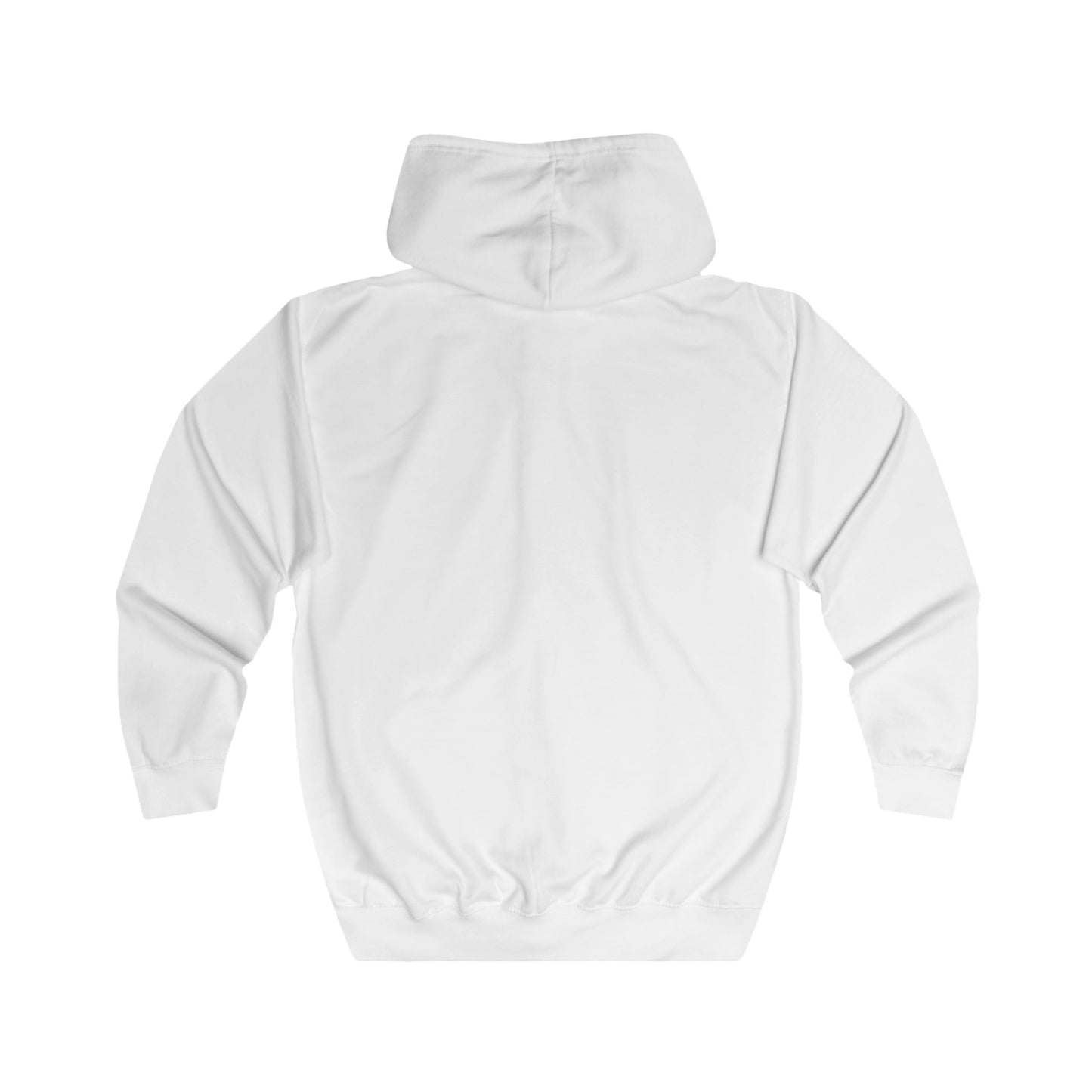 XENON. COBWEB ZIP HOODIE WHITE