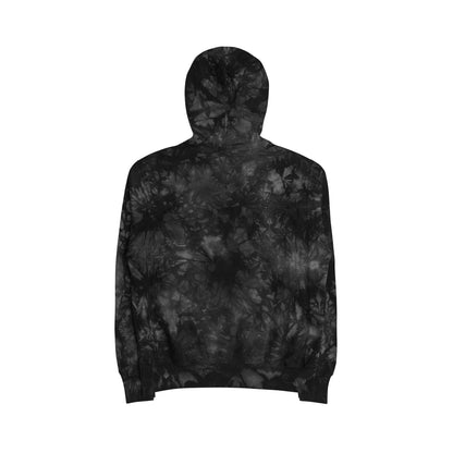XENON. X CHAMPION TIE-DYE HOODIE BLACK