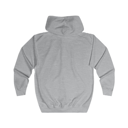 XENON. COBWEB ZIP HOODIE HEATHER GREY