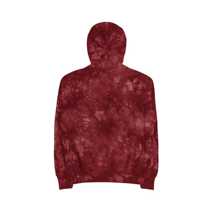 XENON. X CHAMPION TIE-DYE HOODIE RED
