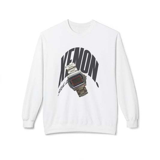 XENON. GRAY CASIO SWEATSHIRT WHITE