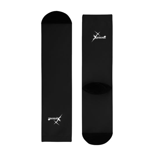 XENON. SOCKS BLACK