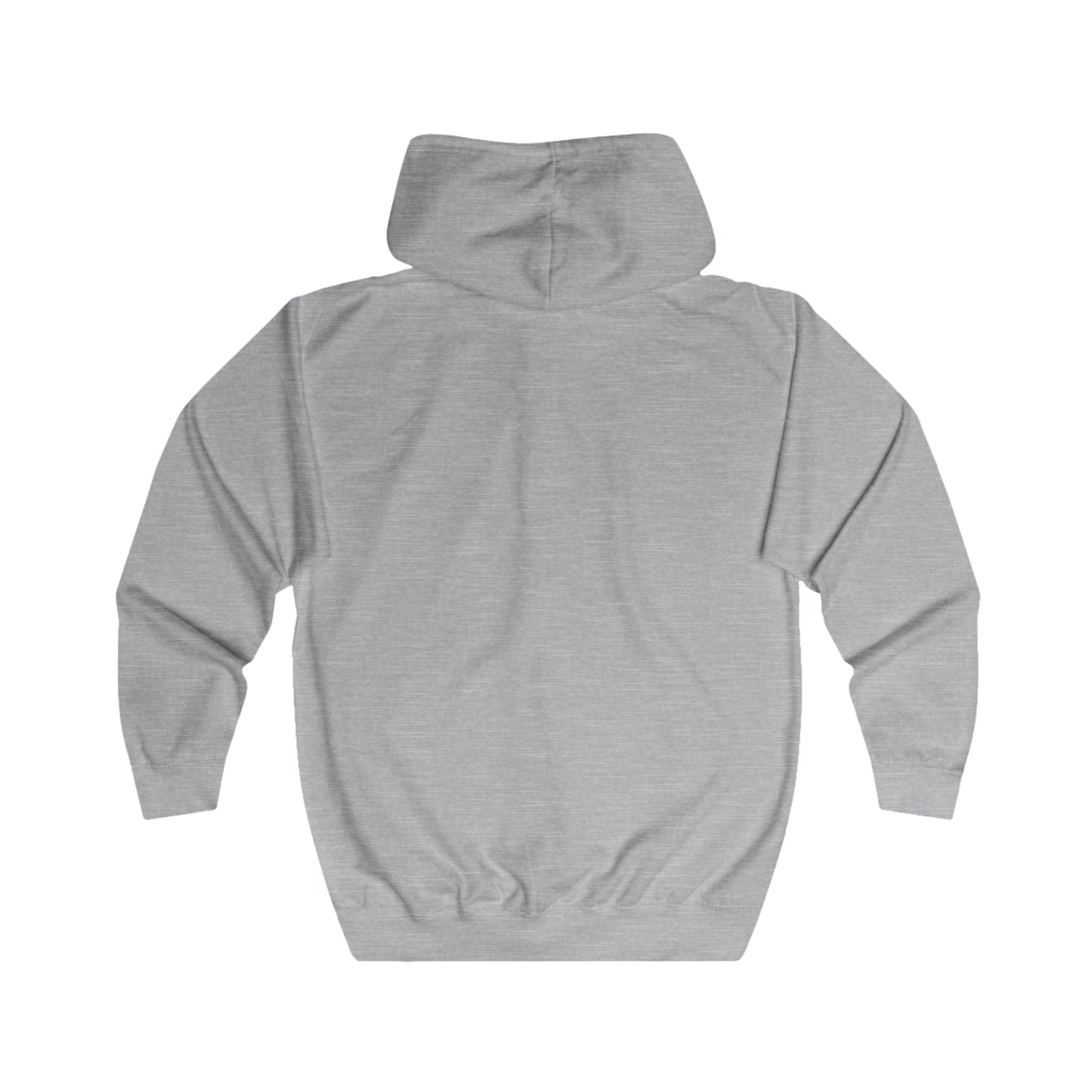 XENON. BIRDS ZIP HOODIE HEATHER GREY