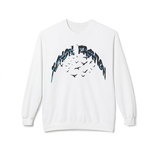 XENON. BIRDS SWEATSHIRT WHITE