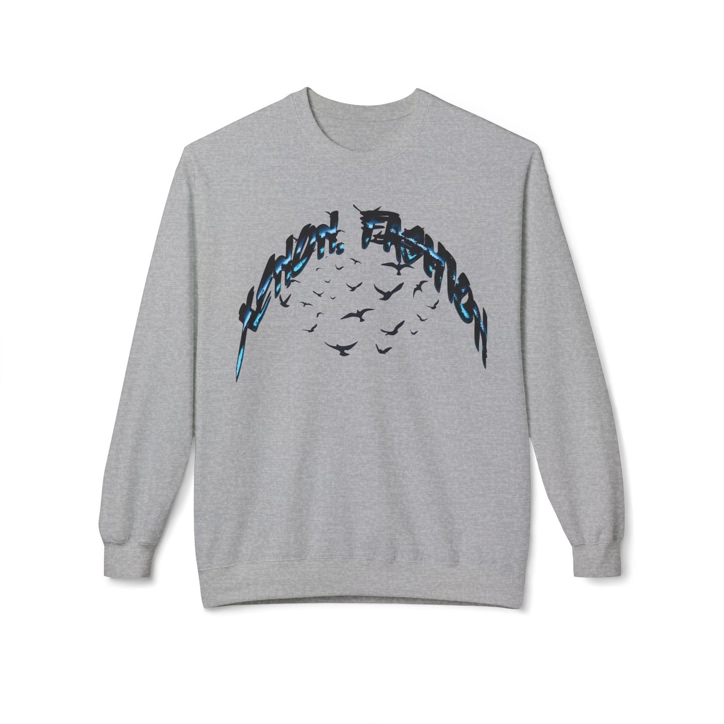 XENON. BIRDS SWEATSHIRT SPORT GREY