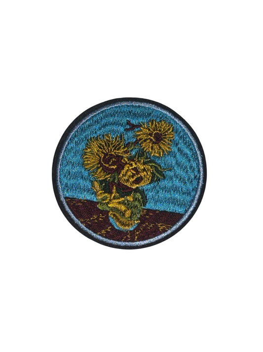 IRON-ON PATCH SUNFLOWER