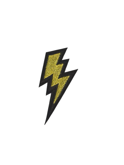 IRON-ON PATCH LIGHTNING